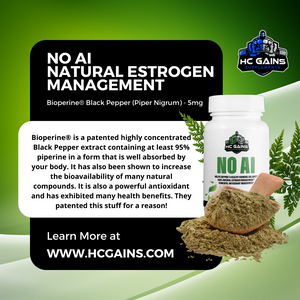 No AI Estrogen Management Supplement for Men - 100% Natural